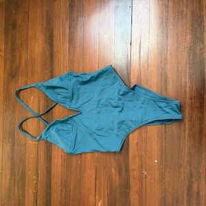 CupShe Teal Women's One-Piece Swimsuit
